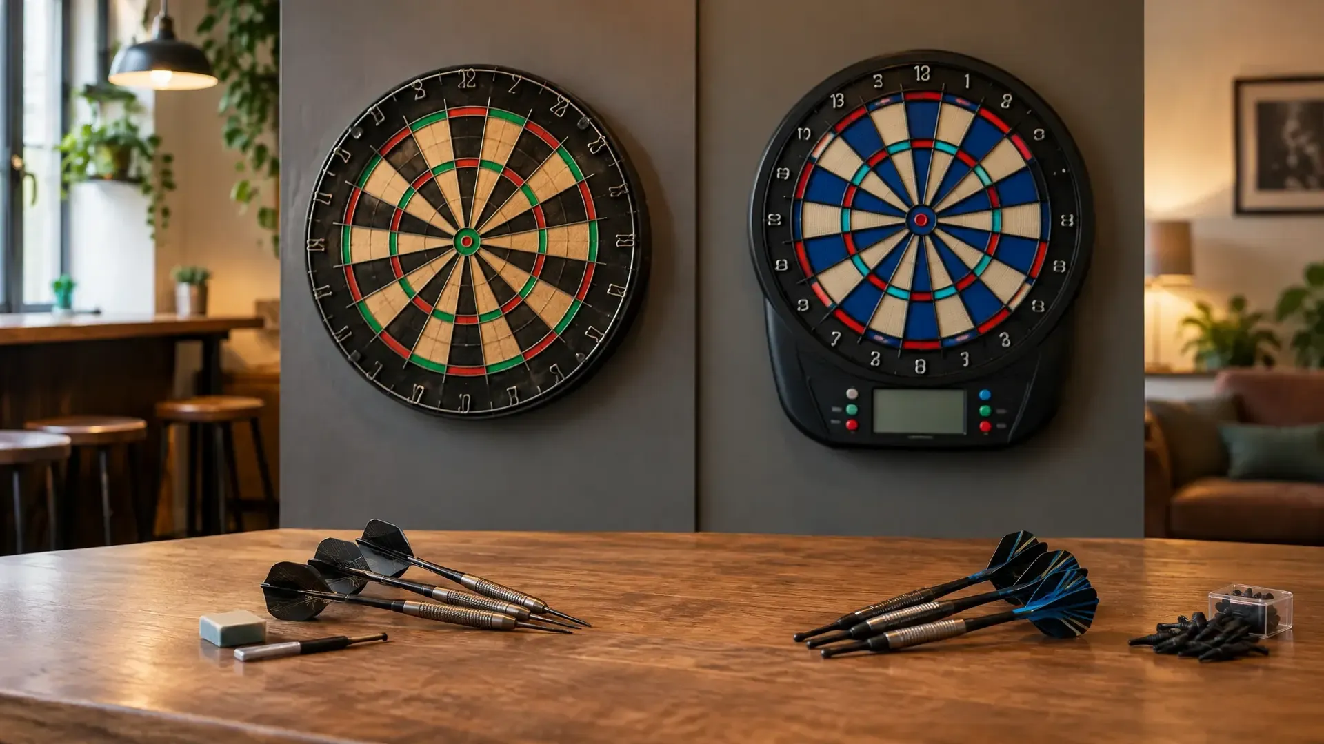 Bristle vs elektronisch dartbord: welke kies je voor thuis, café of competitie?
